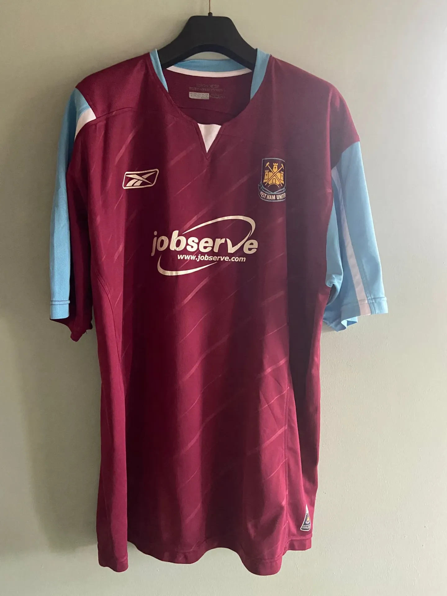 Tevez 32 West-Ham 2006 - 2007 XL